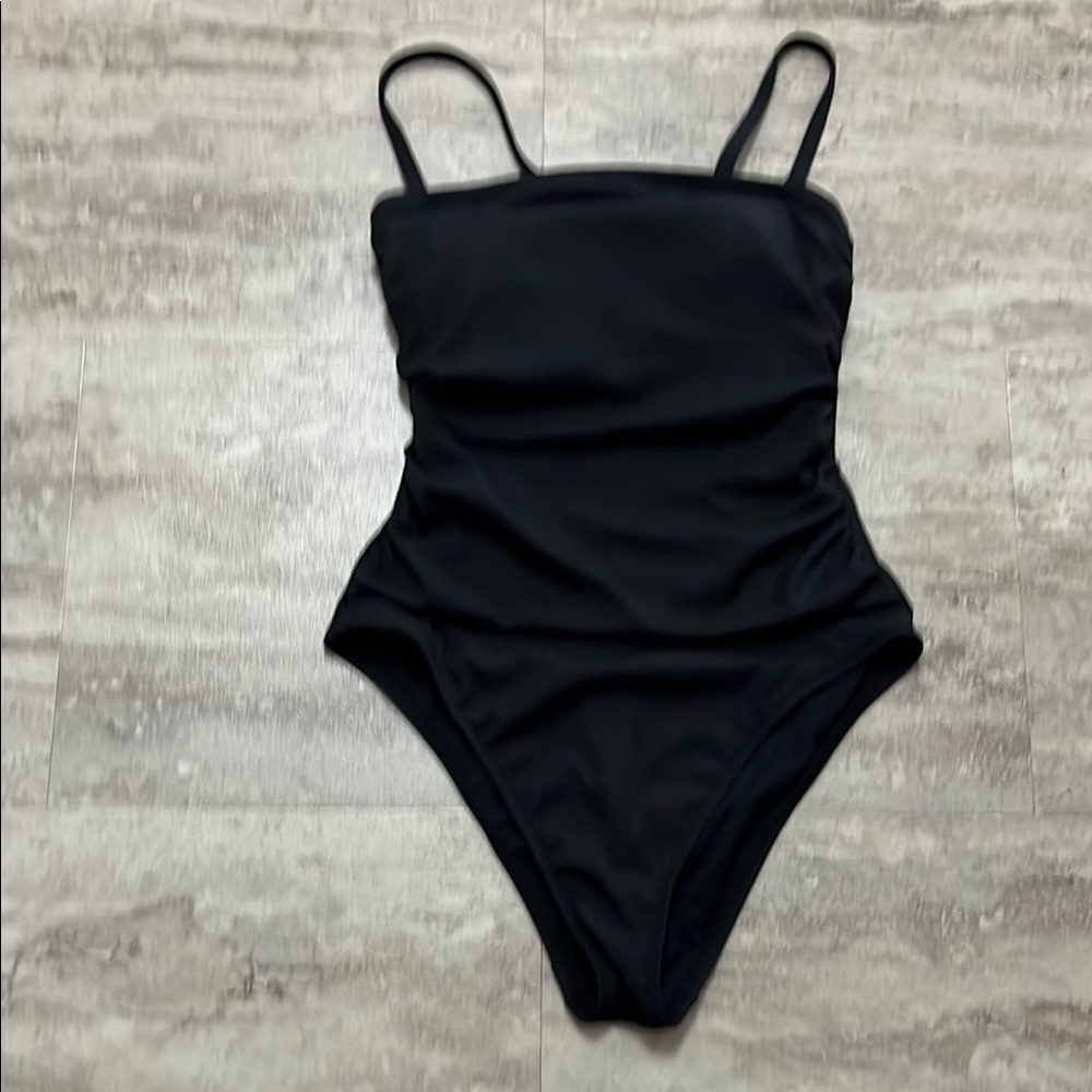 Shade & Shore Black Swimsuit size 8/10